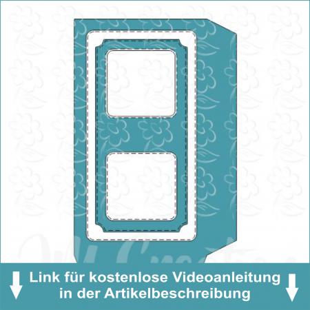 Mini-Slimline Kuvert - Stanzschablone